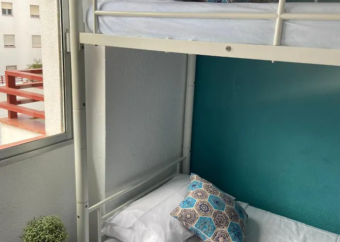 Piso Familiar De 3hab Con Piscina En Lägenhet