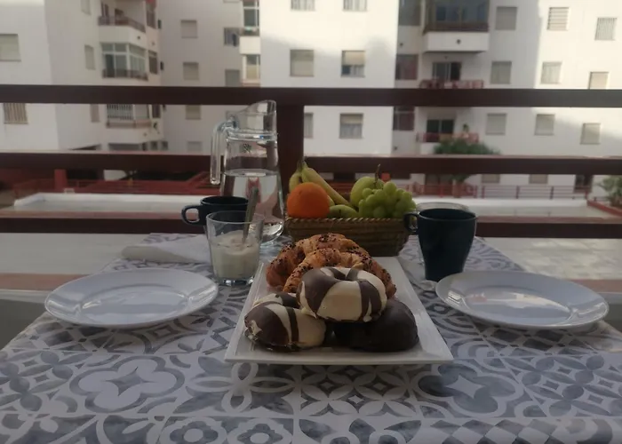 דירה Piso Familiar De 3hab Con Piscina En